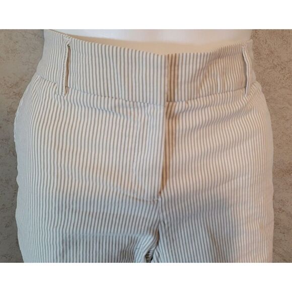 Elaine Rose Pinstripe Capri - Size 10 - Picture 1 of 10